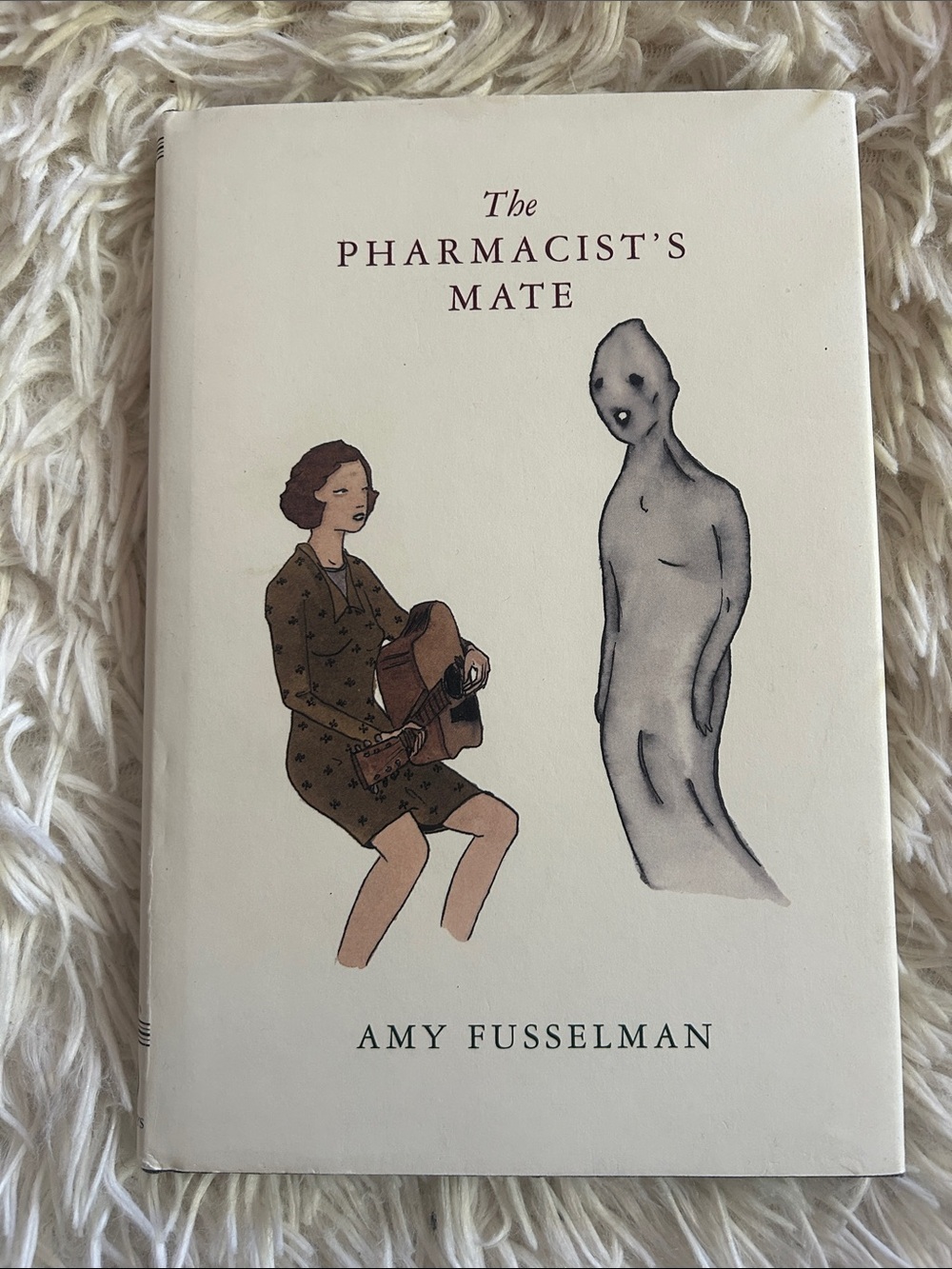 The Pharmacist's Mate Hardcover Book - Cream Cover by Amy Fusselman